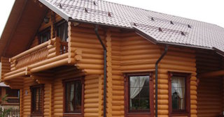 Строительство дома из оцилиндрованного бревна в Новом Уренгое - от 134732 рублей